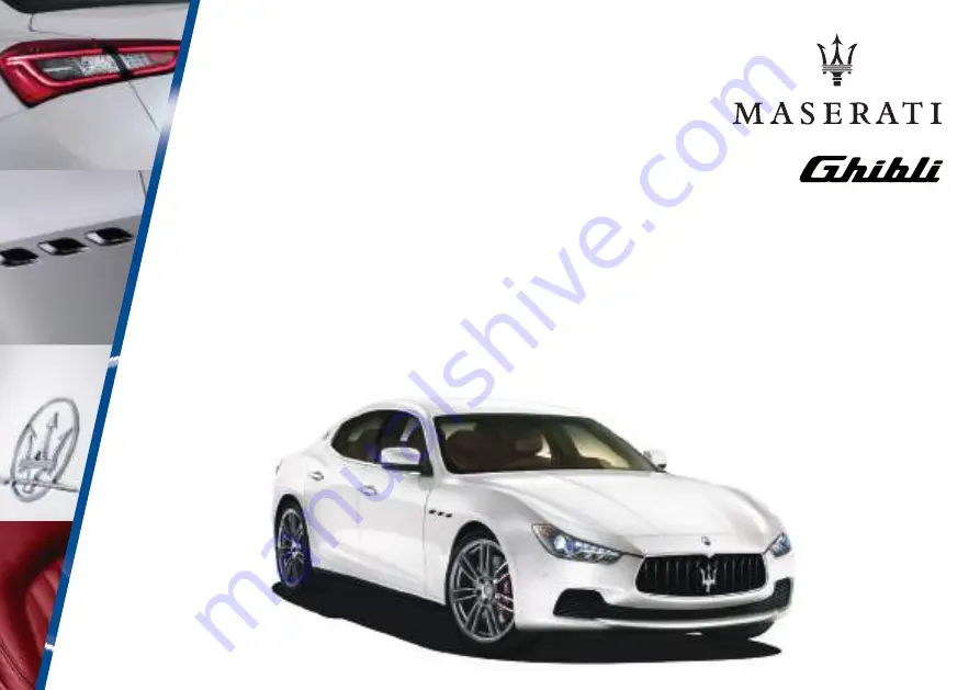 Maserati Ghibli Скачать руководство пользователя страница 1