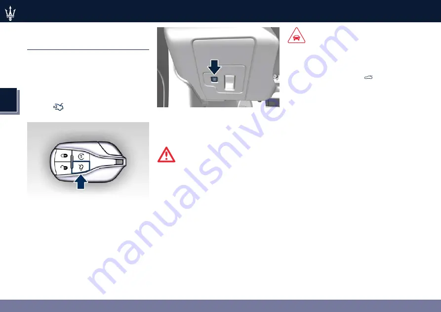 Maserati MC20 2022 Owner'S Manual Download Page 100