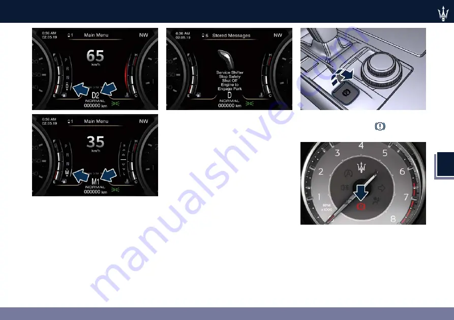 Maserati Quattroporte Owner'S Manual Download Page 171