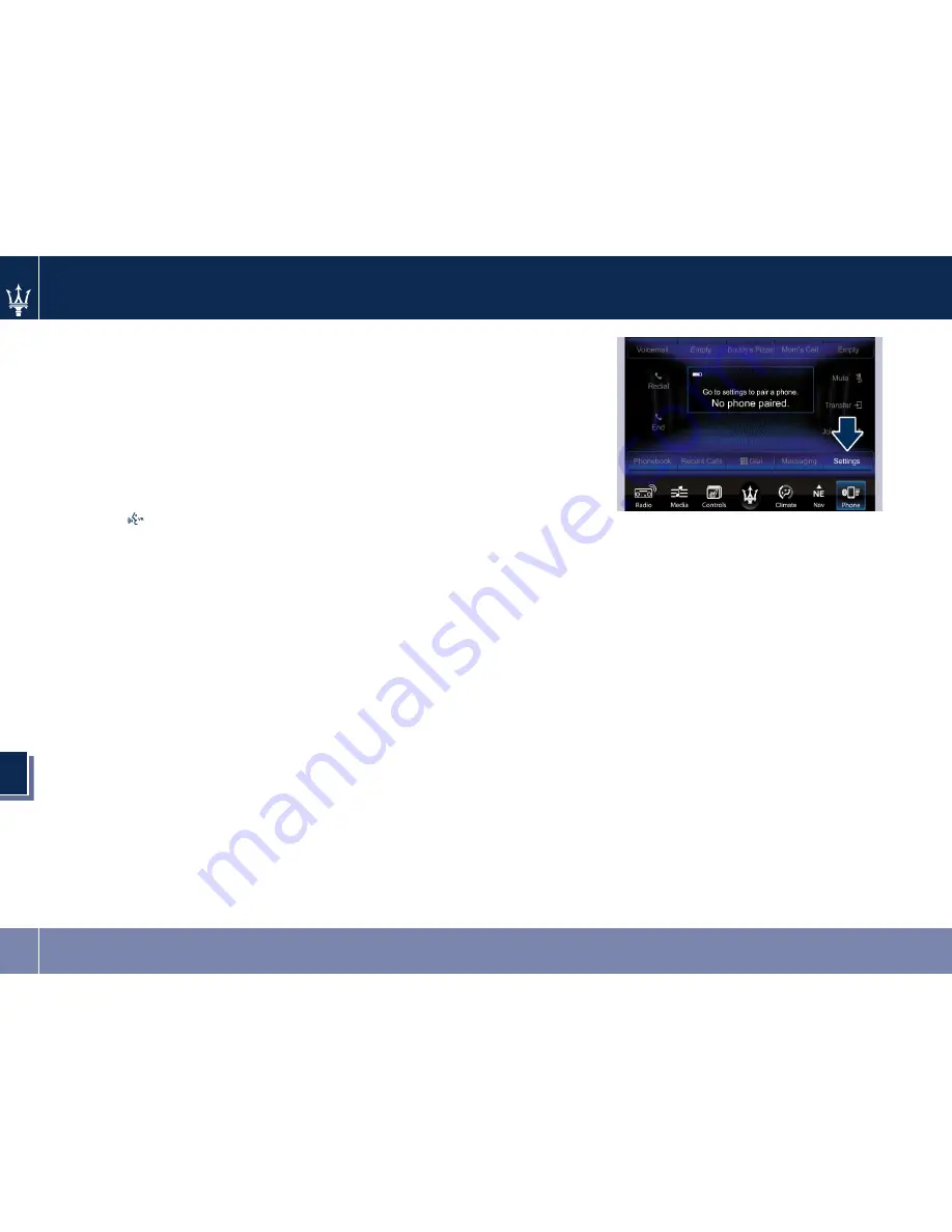 Maserati Touch Control Plus User Manual Download Page 92