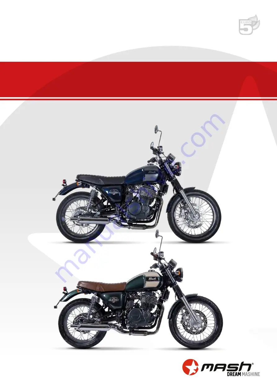 Mash Six Hundred 650cc Скачать руководство пользователя страница 1