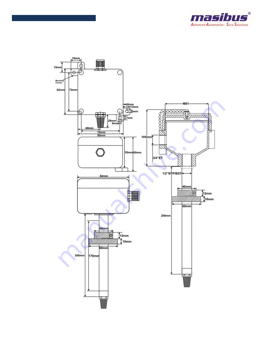 Masibus HT7S Series Manual Download Page 4