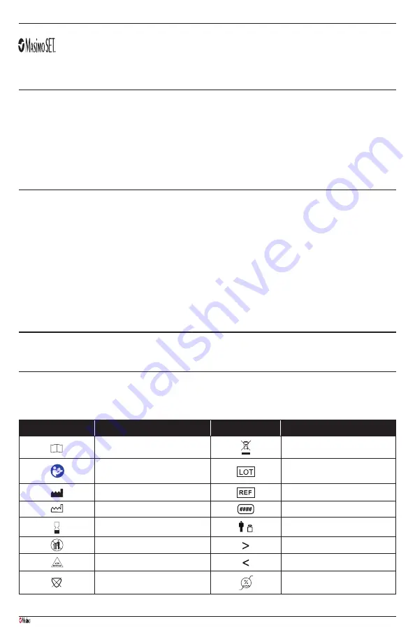 Masimo LNCS LNC Series Directions For Use Manual Download Page 23