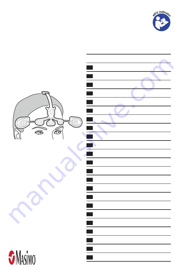 Masimo RD SedLine EEG Manual Download Page 1