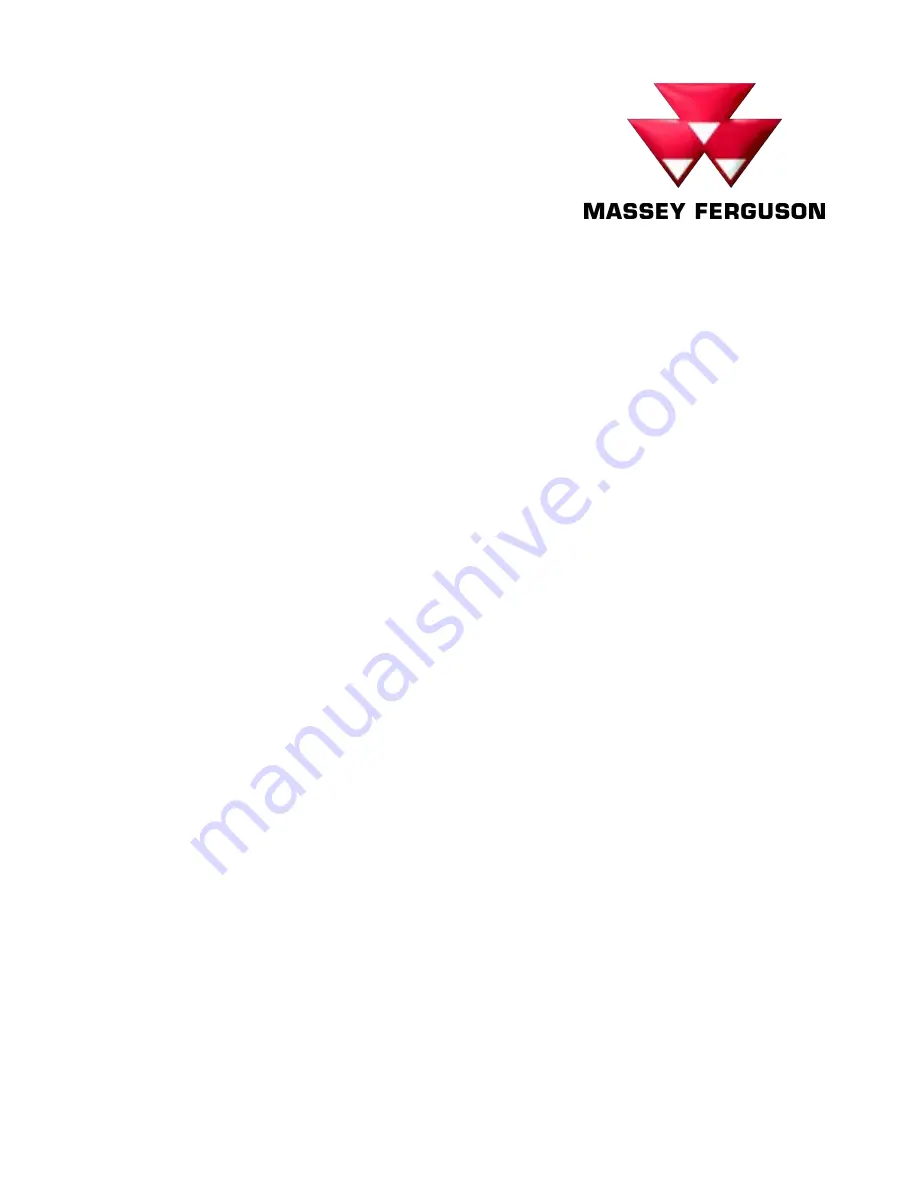 MASSEY FERGUSON MF 9226 Service Manual Download Page 3