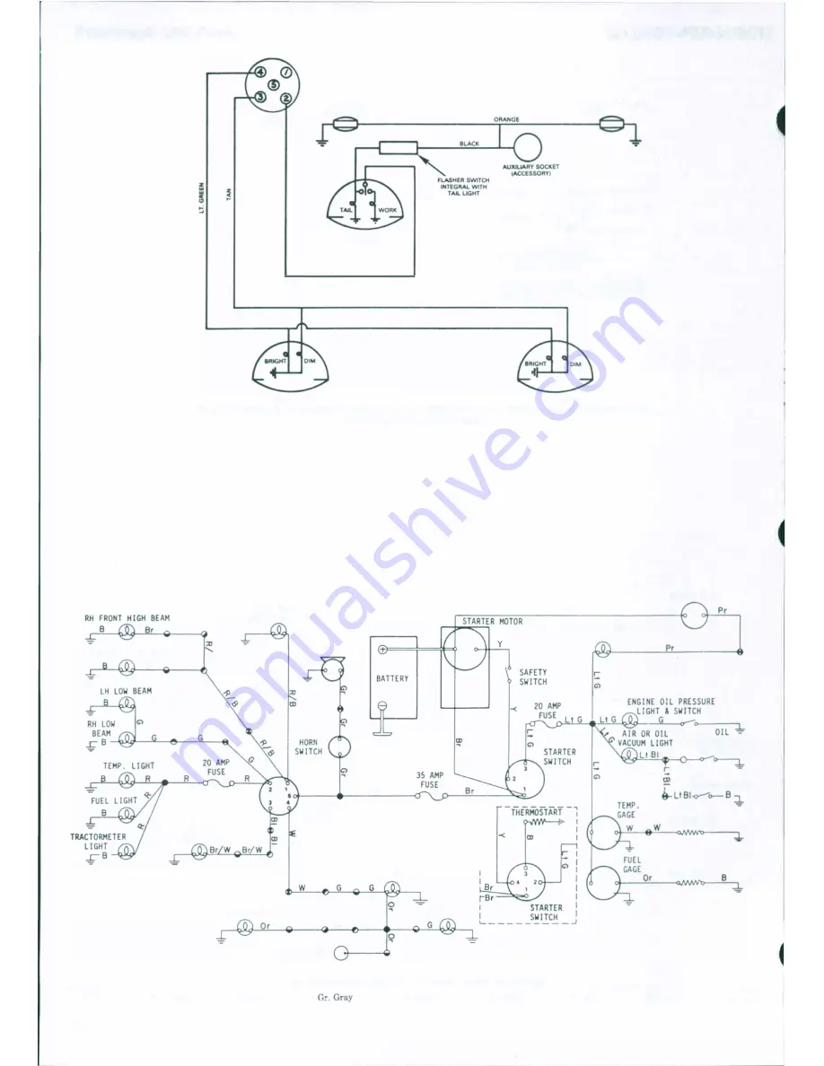 MASSEY FERGUSON MF230 Shop Manual Download Page 93