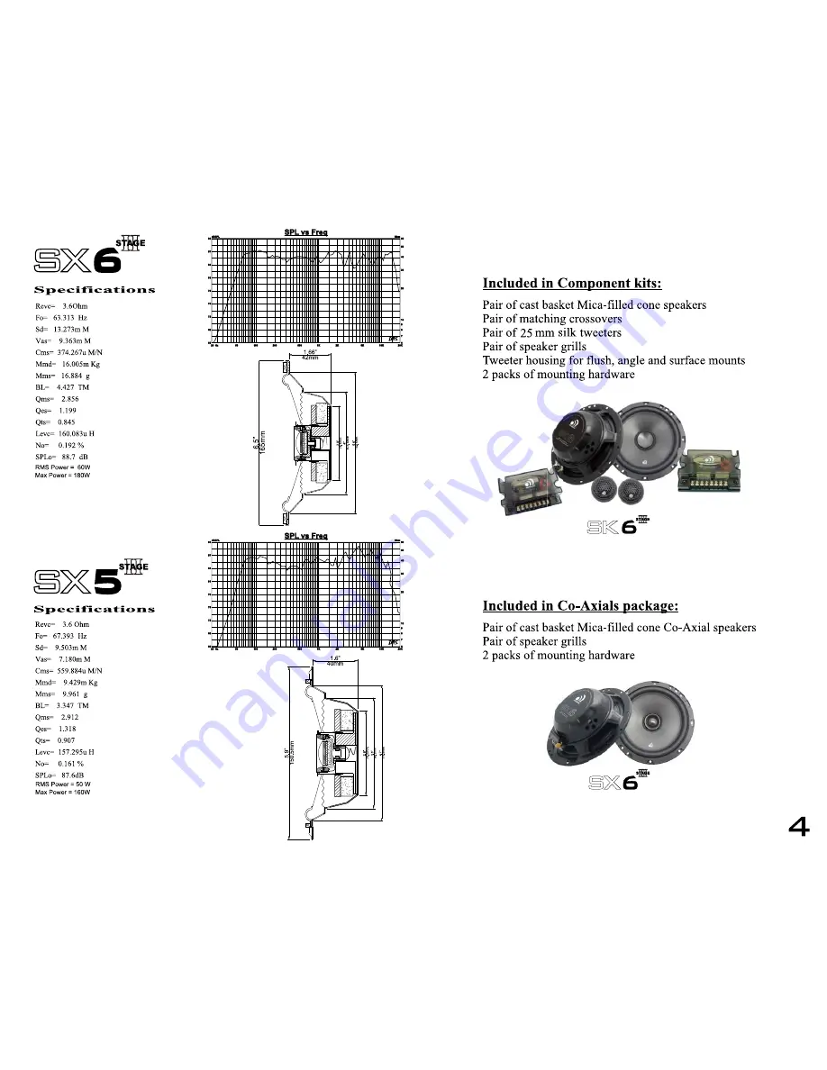 Massive Audio SX5 Stage II User Manual Download Page 5