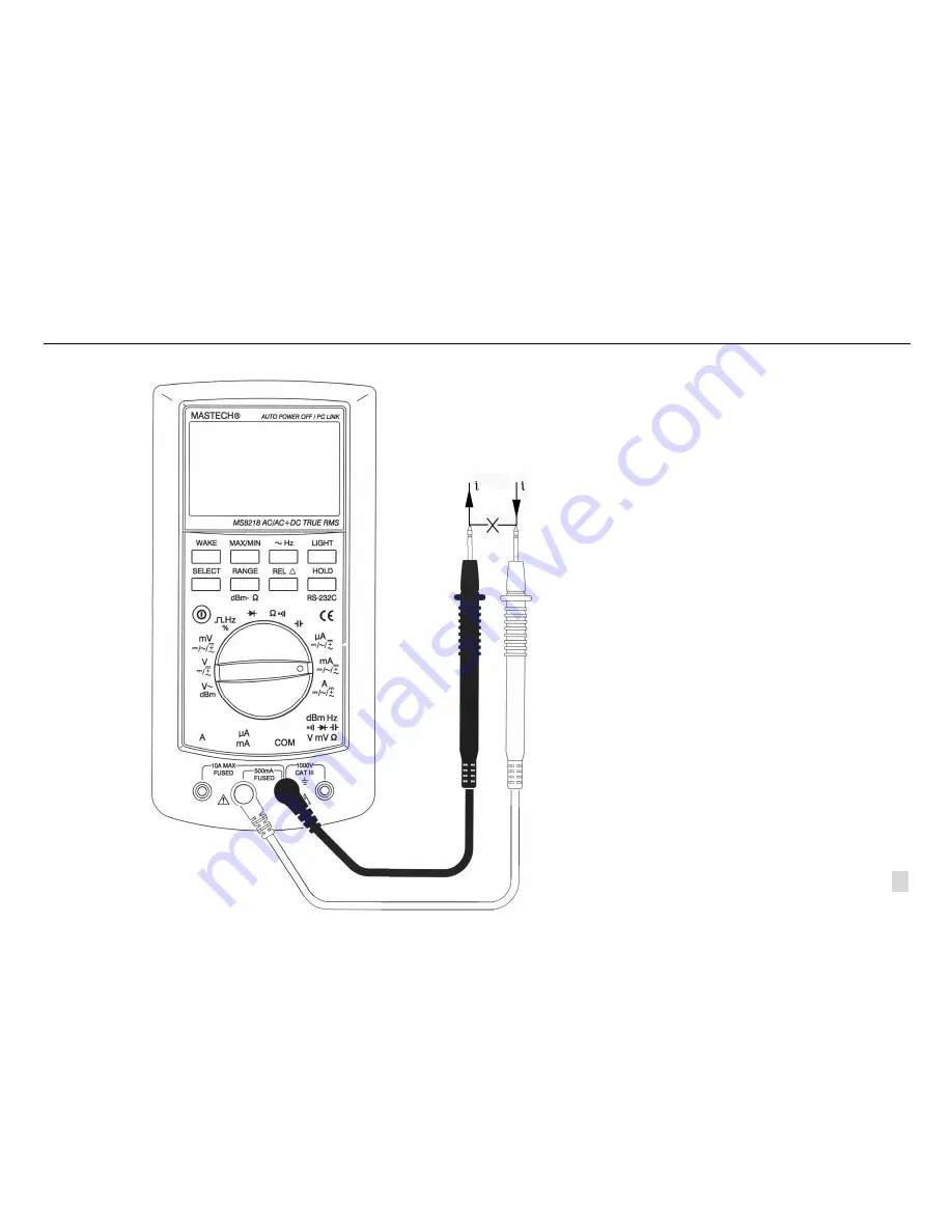 Mastech MS8218 Скачать руководство пользователя страница 33