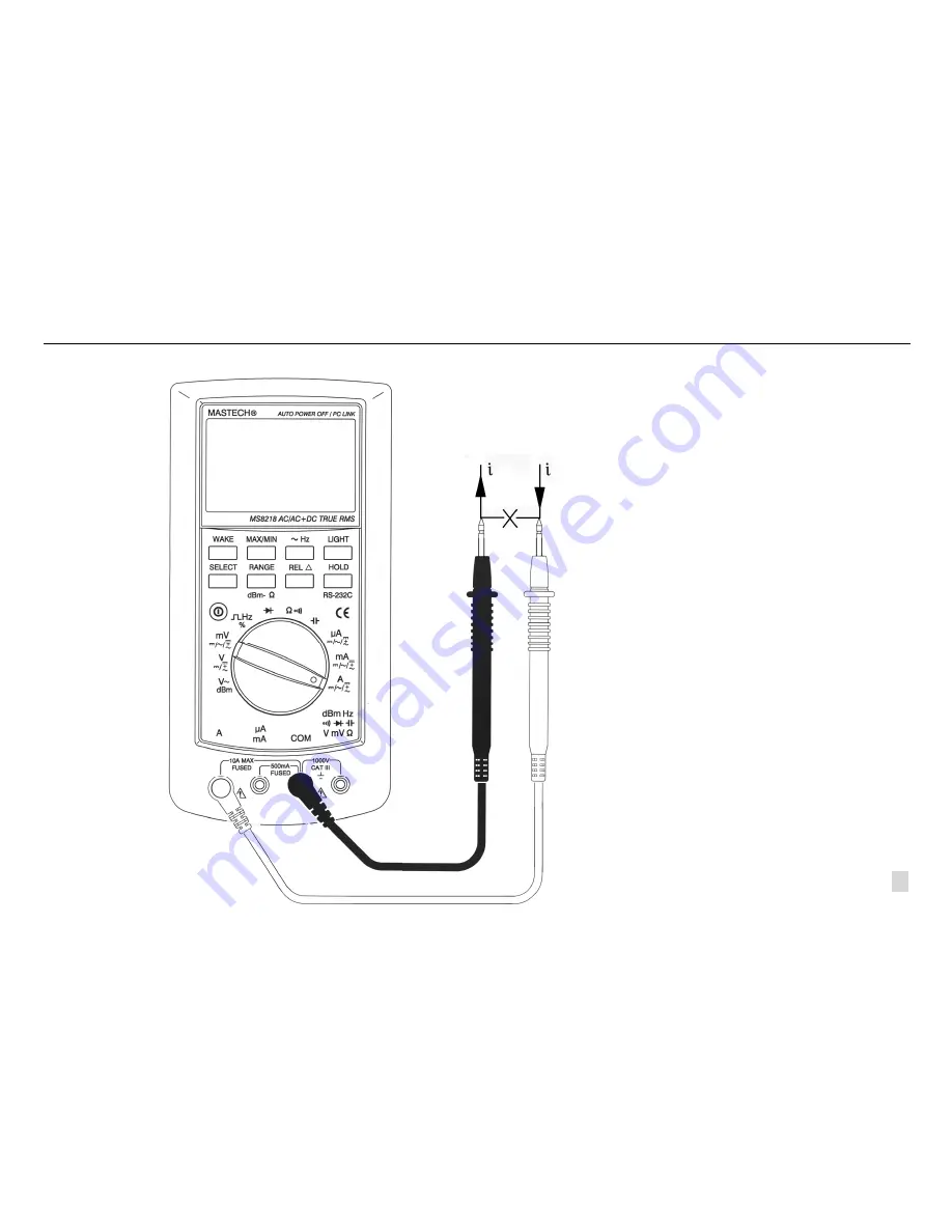 Mastech MS8218 Скачать руководство пользователя страница 35