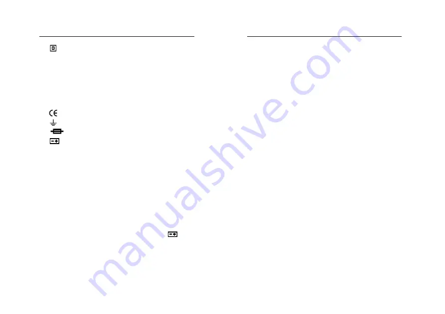 Mastech MS8228 Operation Manual Download Page 4