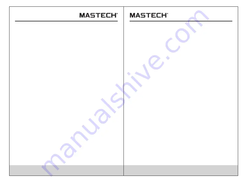 Mastech MS8332C User Manual Download Page 2