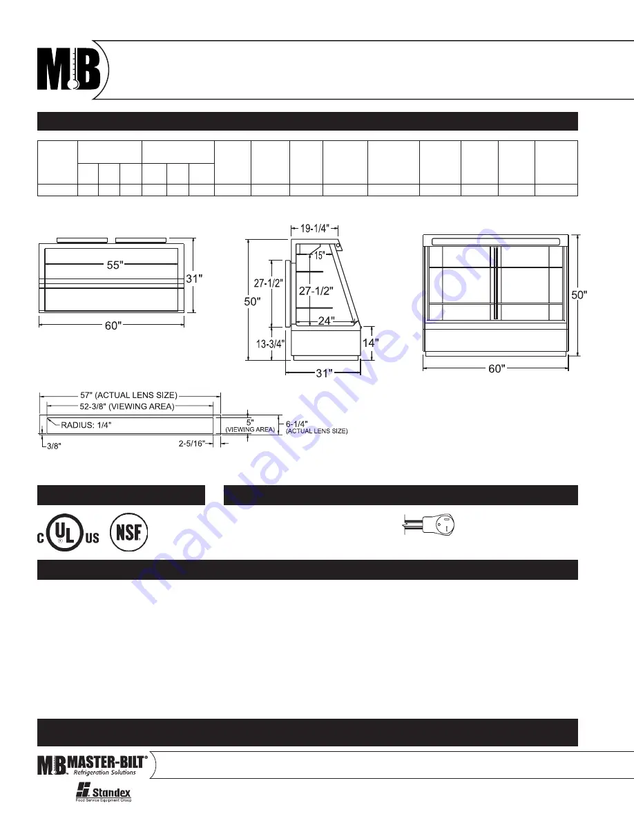 Master Bilt FIP 50 Series Скачать руководство пользователя страница 2