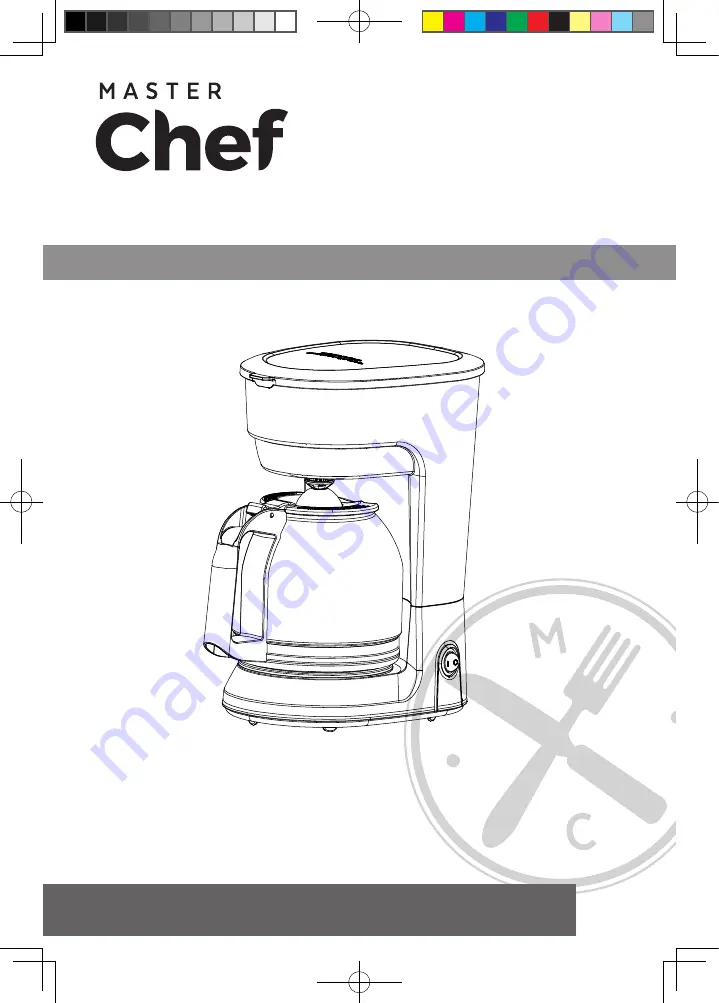 Master Chef 043-1002-8 Instruction Manual Download Page 1