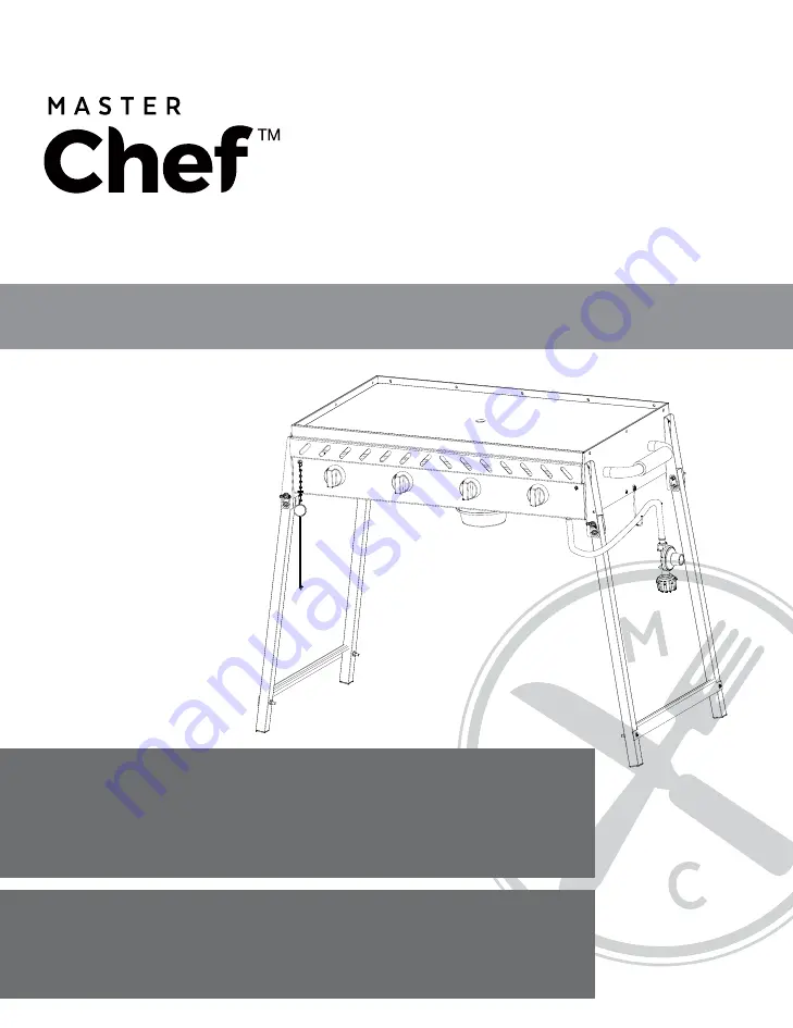 Master Chef 085-3179 Скачать руководство пользователя страница 1