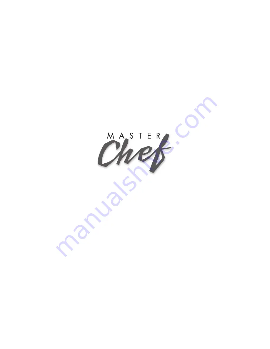 Master Chef 85-3062-2 Assembly Manual Download Page 17