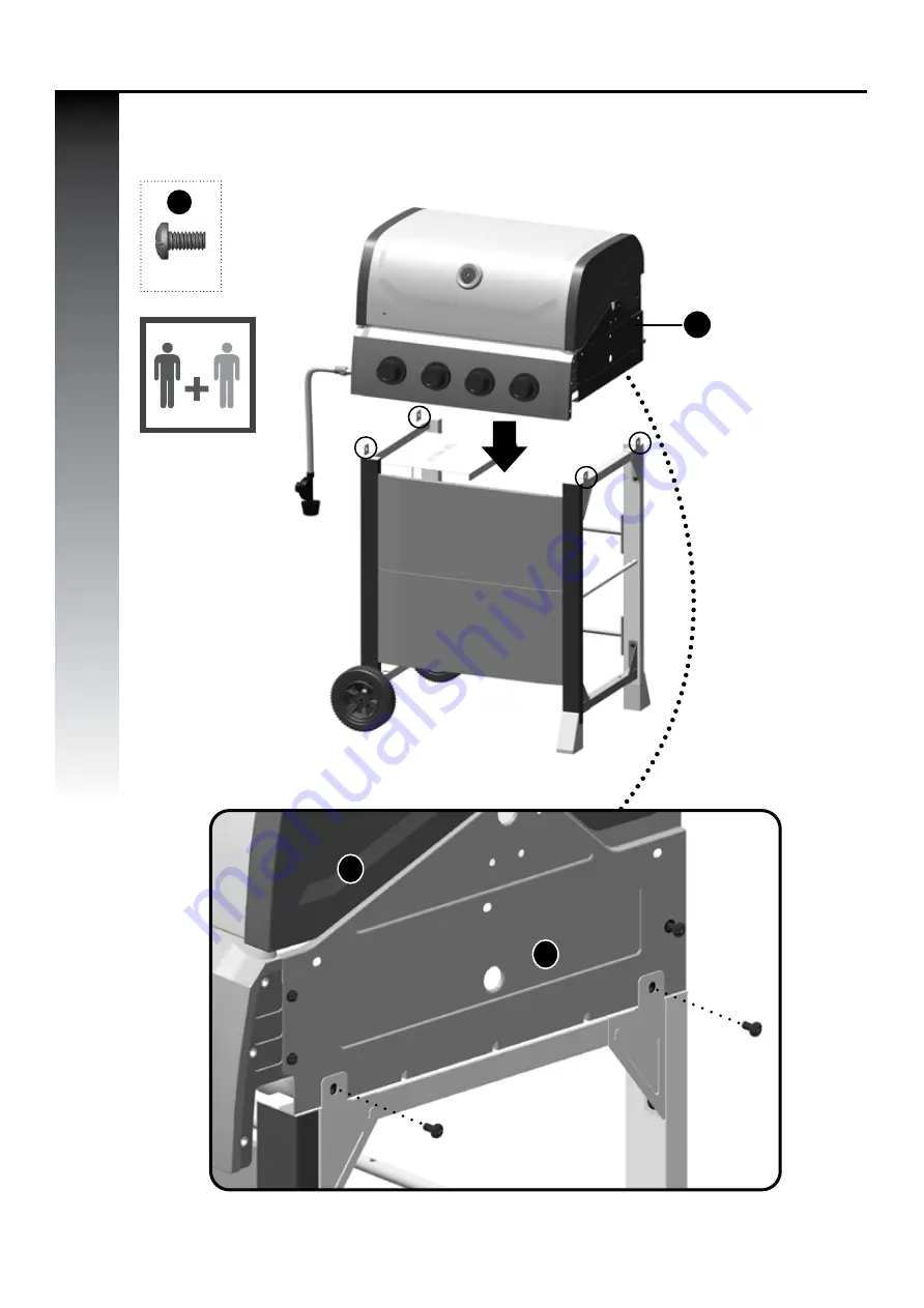 Master Chef PRIME 085-3176-2 / G42501 Assembly Manual Download Page 15