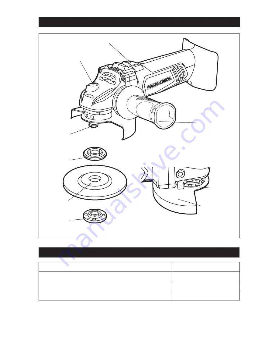 Master-force 241-0438 Operator'S Manual Download Page 10