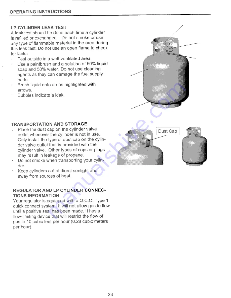 Master Forge B10LG25 Manual Download Page 23