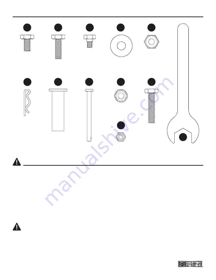 Master Forge MFJ576DNC Instruction Manual Download Page 4