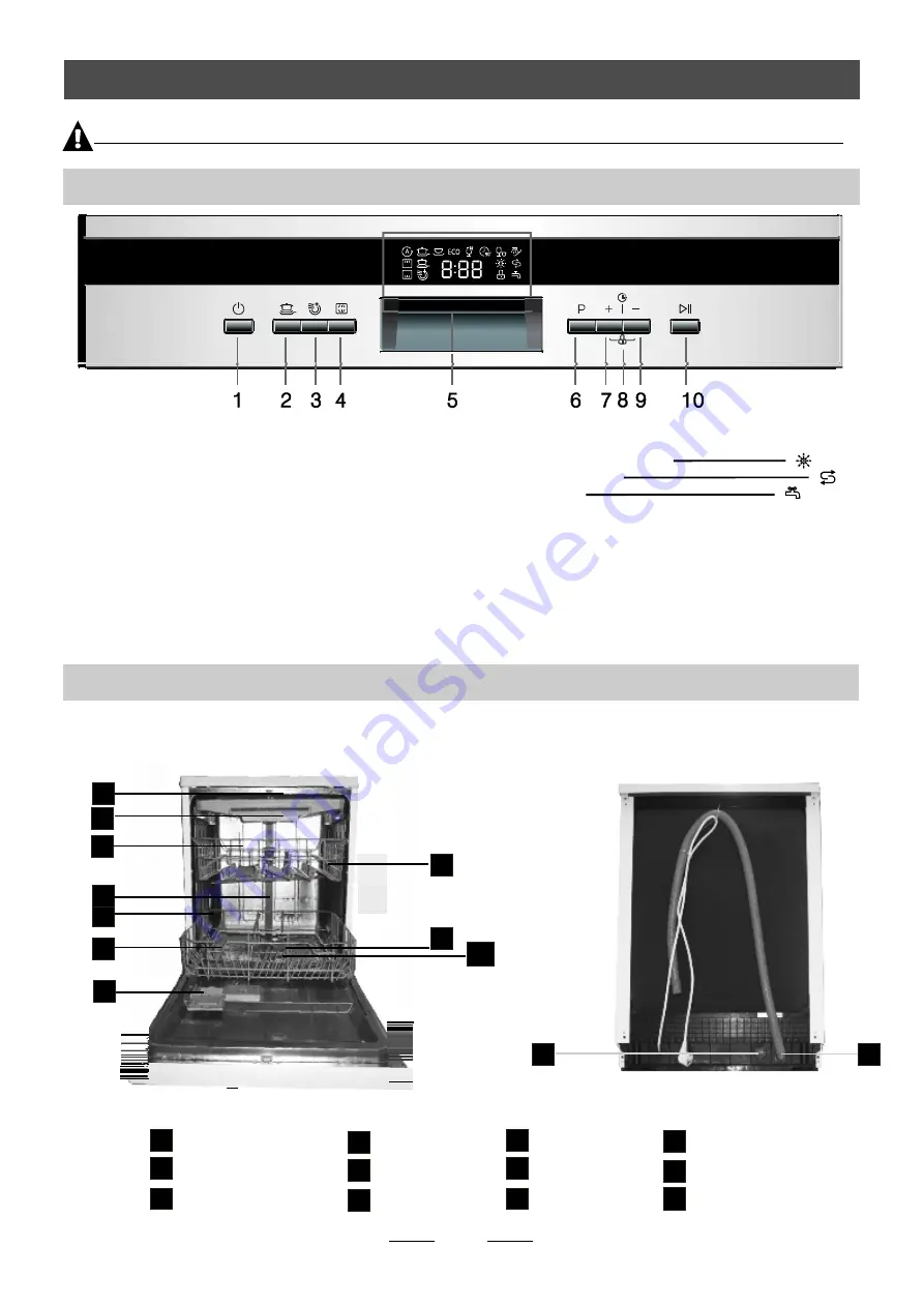 MASTER KITCHEN MKDW FS458310 EHP XS A+++ Instruction Manual Download Page 8