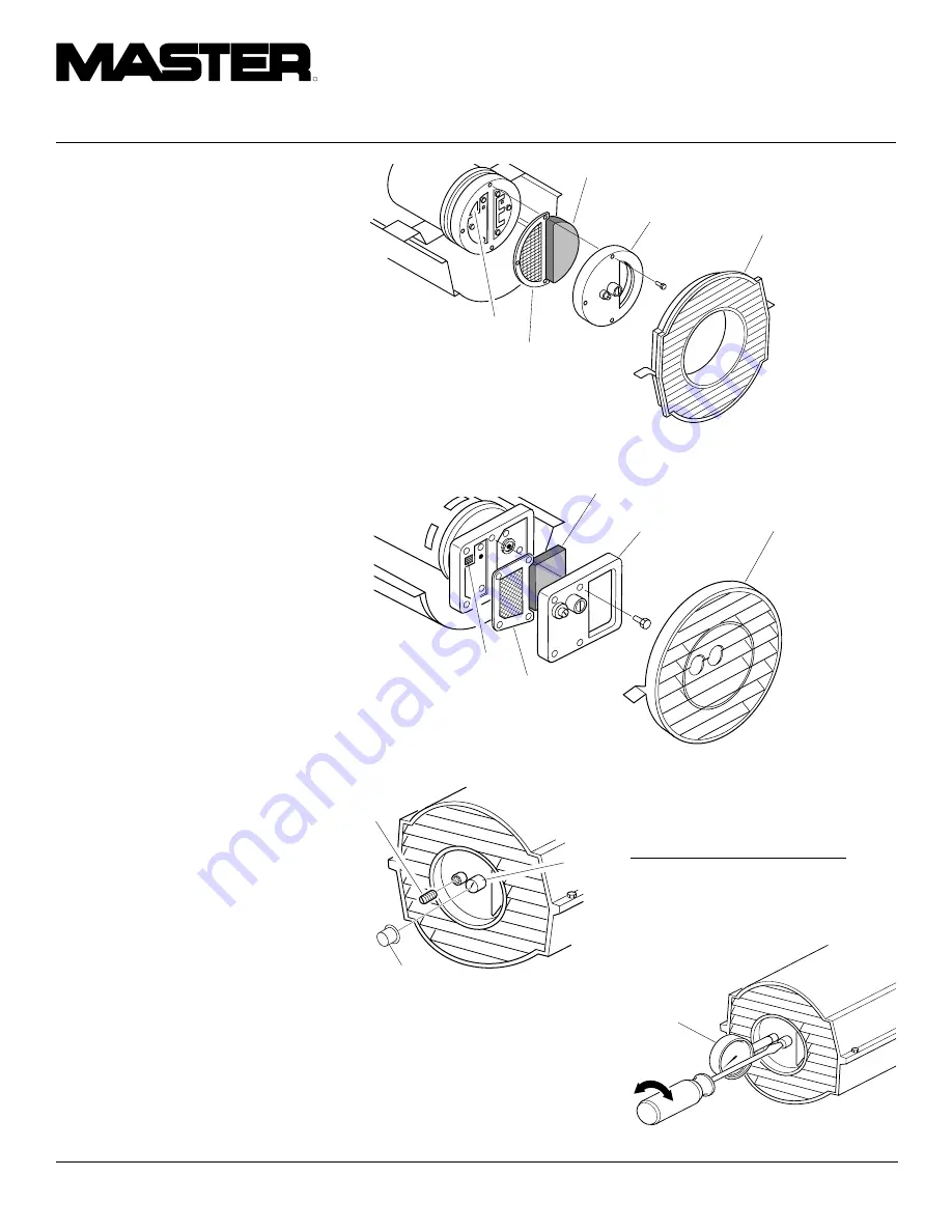 Master Lock B100CEH Owner'S Manual Download Page 12