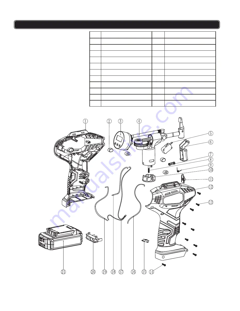 Master WORKS MW110D Operator'S Manual Download Page 10