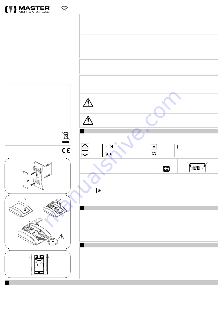 Master ARCO Series User Manual Download Page 5