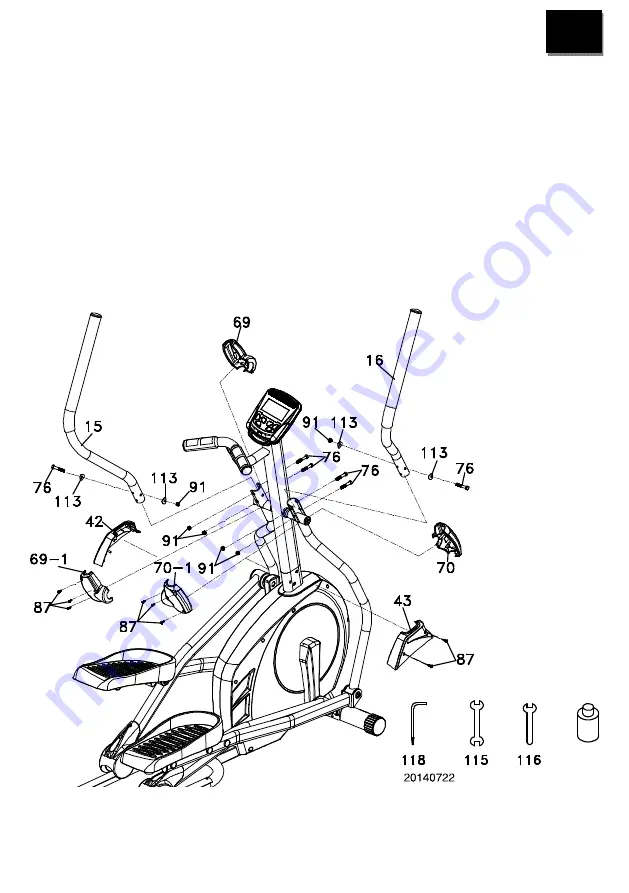 Master E65-ERGOMETER User Manual Download Page 60