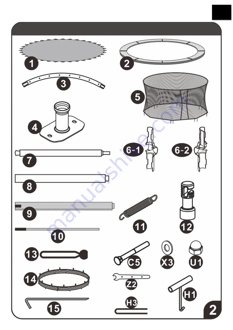 Master InGround Manual Download Page 3