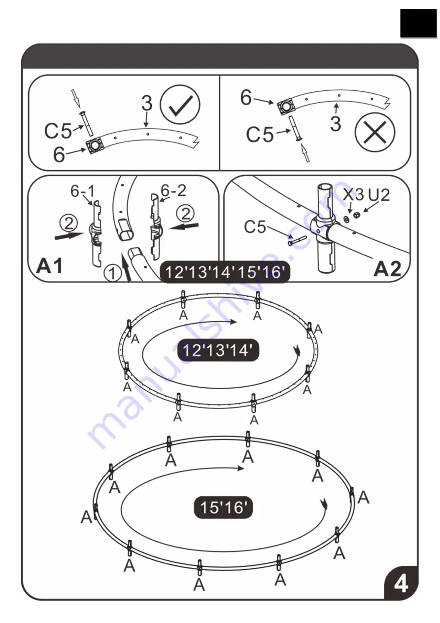 Master InGround Manual Download Page 25