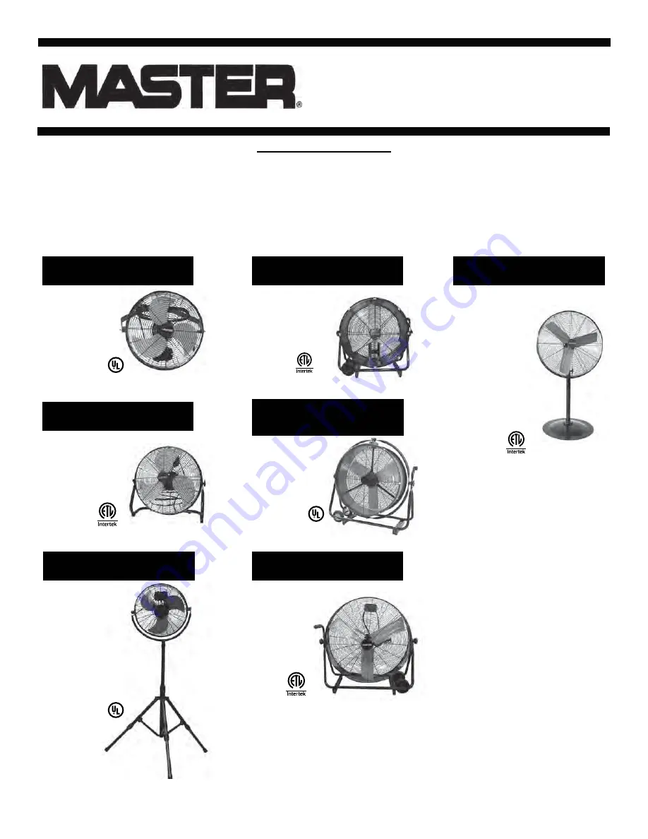 Master MAC-18W-DDF-A Скачать руководство пользователя страница 22