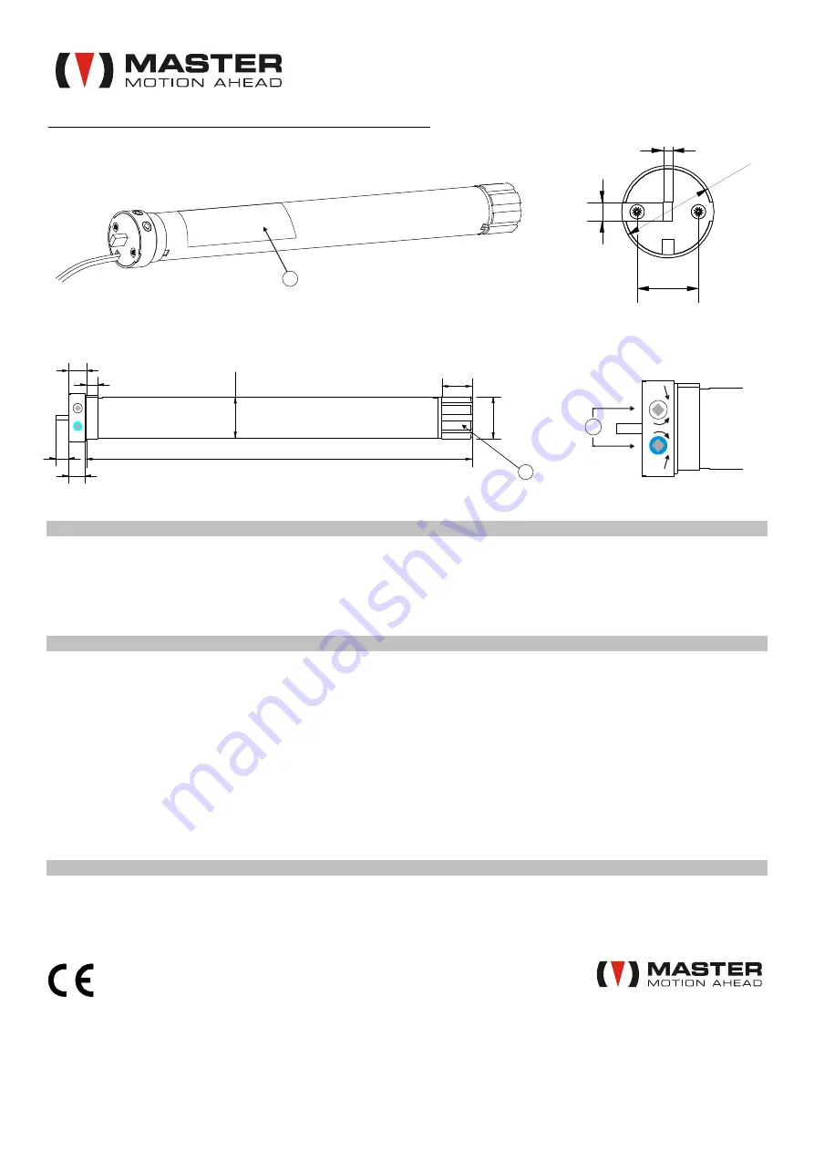 Master MOON Series Quick Start Manual Download Page 2