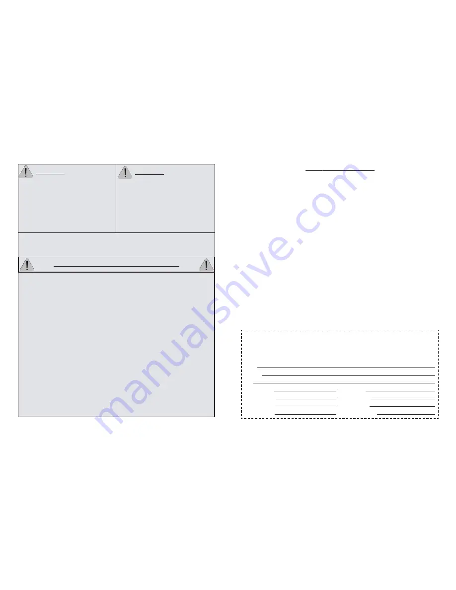 Masterbuilt 7BCM Assembly, Care & Use Manual Download Page 2