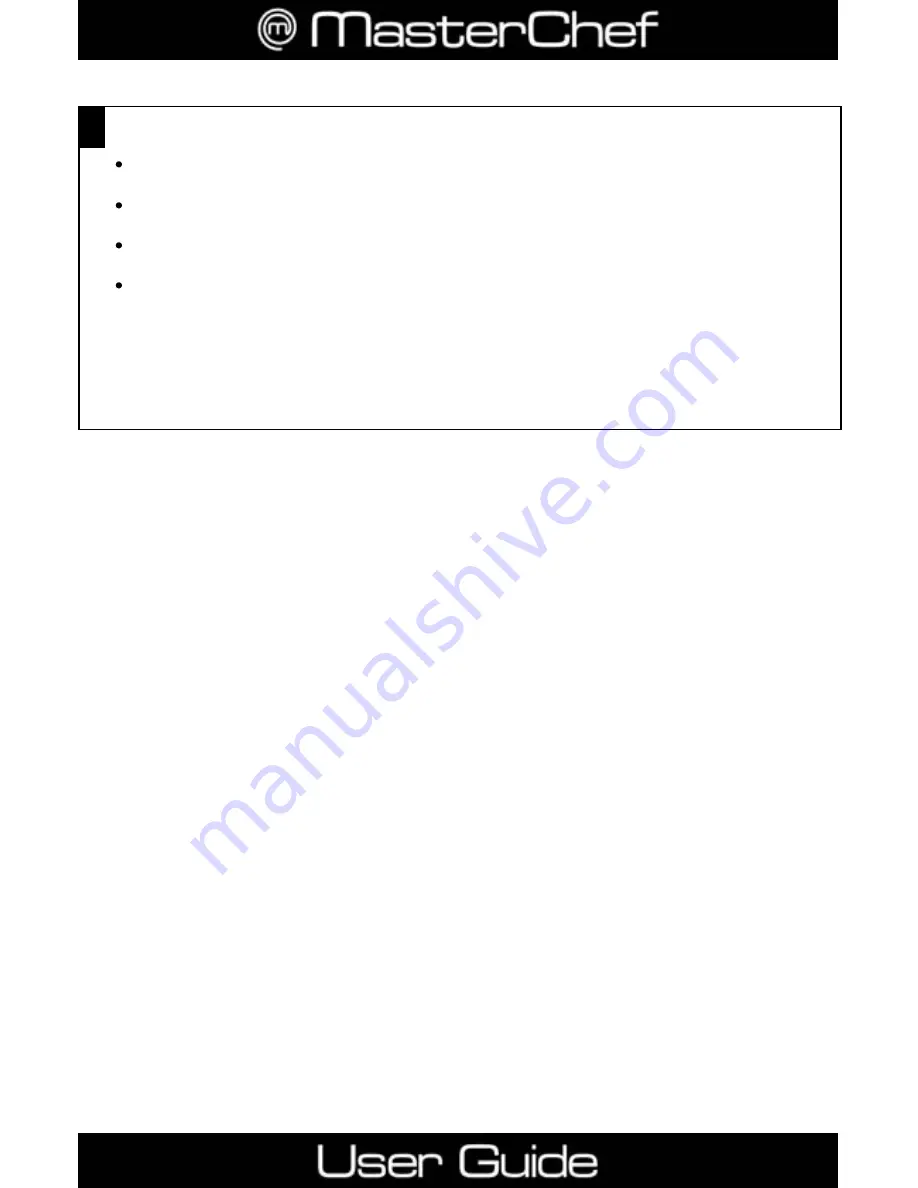 MasterChef RSH-015049 User Manual Download Page 7