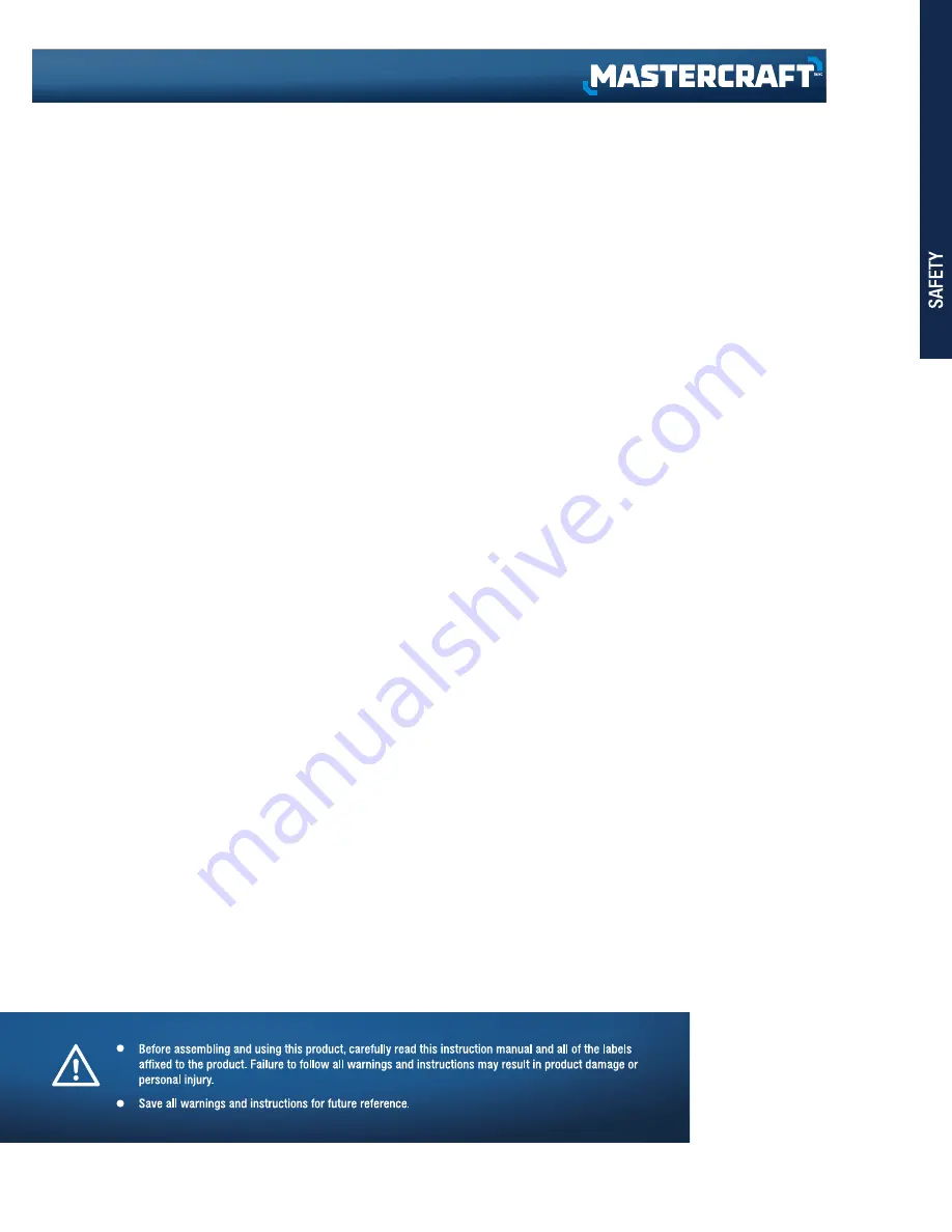 MasterCraft 058-6551-6 Instruction Manual Download Page 5