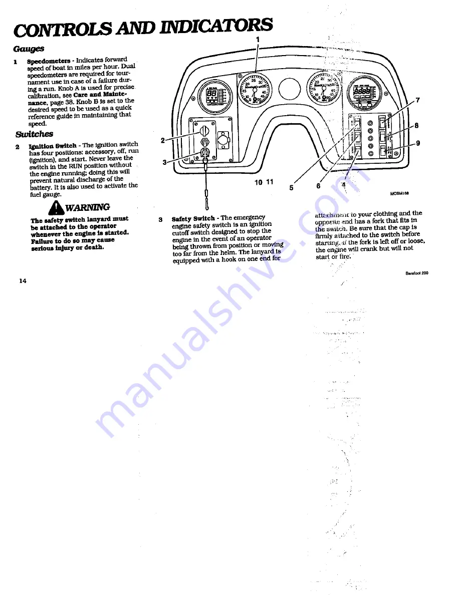 MasterCraft 1991 Barefoot 200 Скачать руководство пользователя страница 18