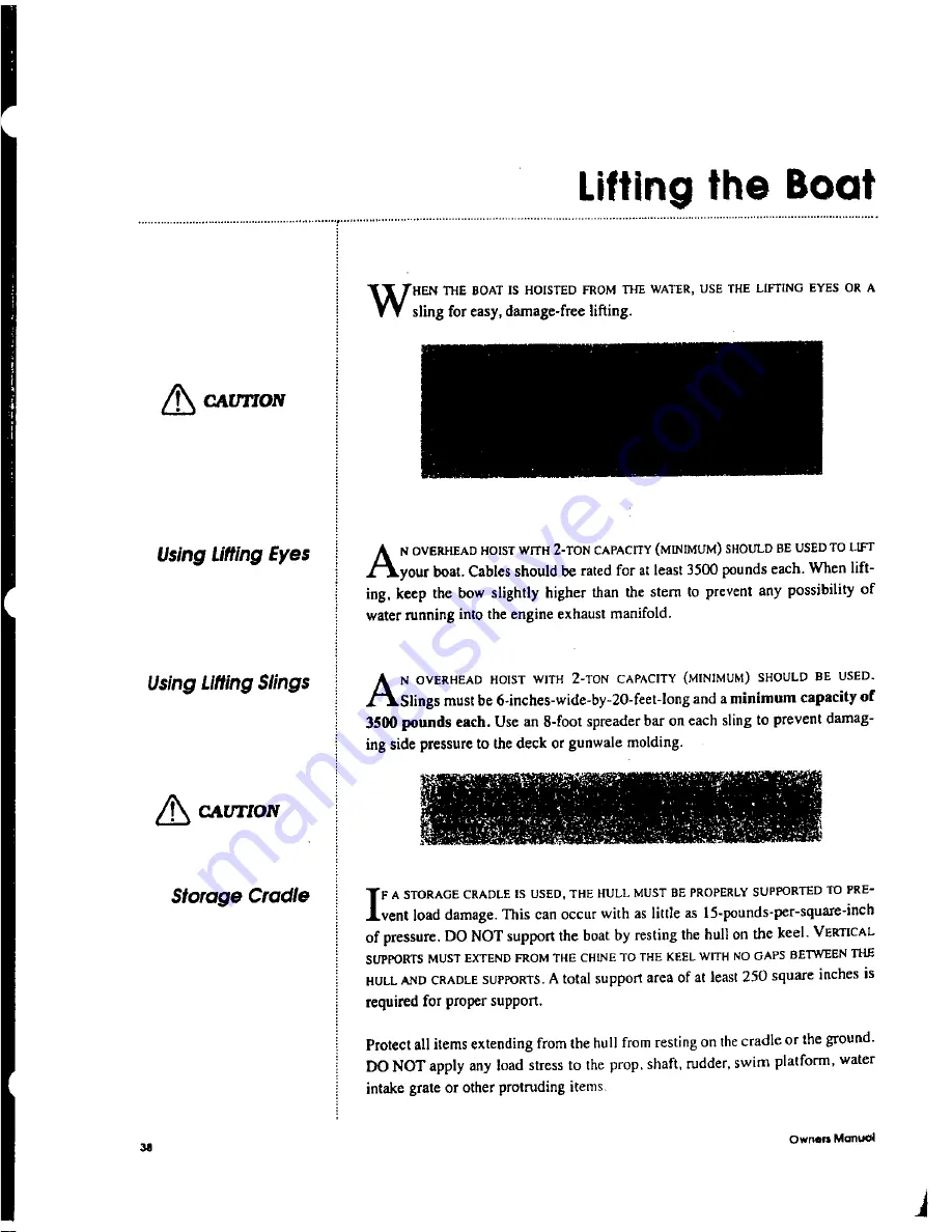 MasterCraft 2000 Hang Ten Owner'S Manual Download Page 40