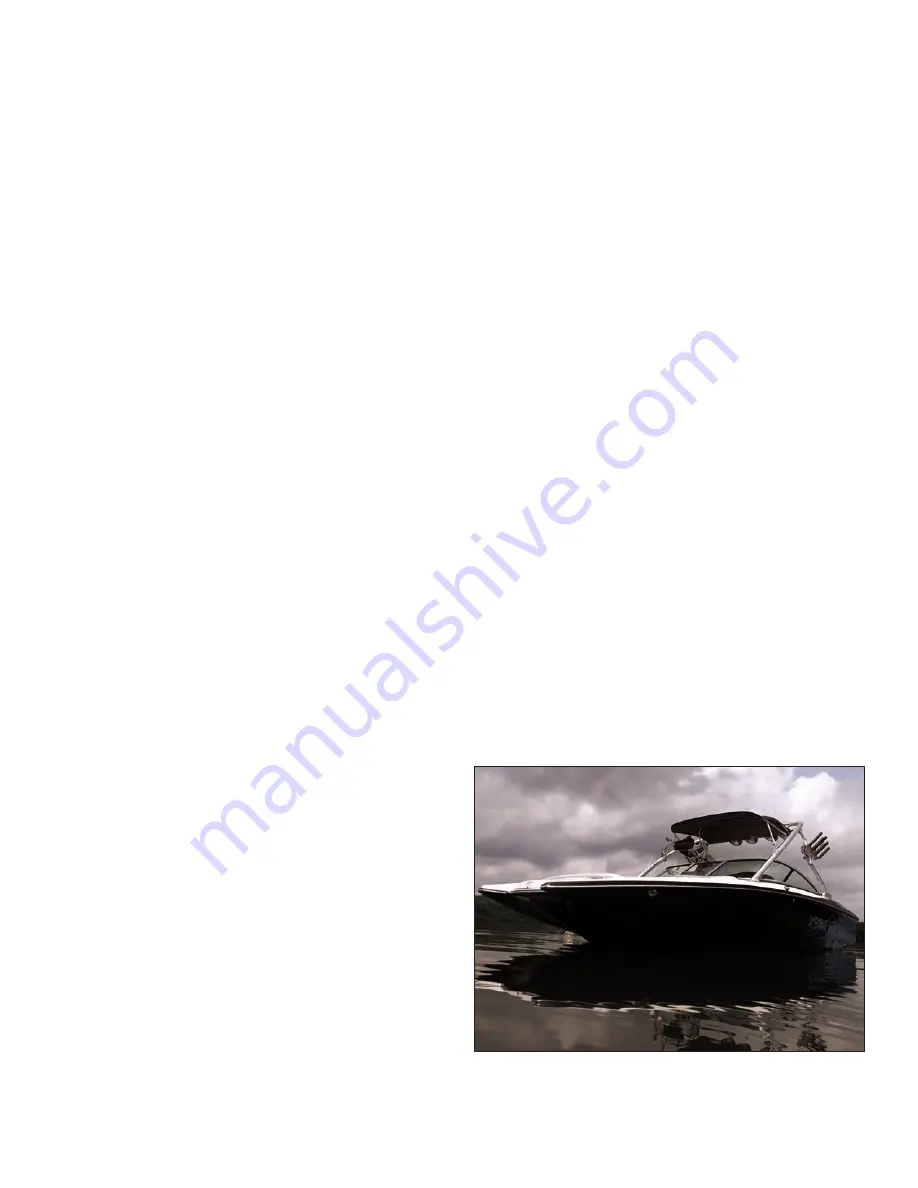 MasterCraft CSX 220 2008 Owner'S Manual Download Page 7