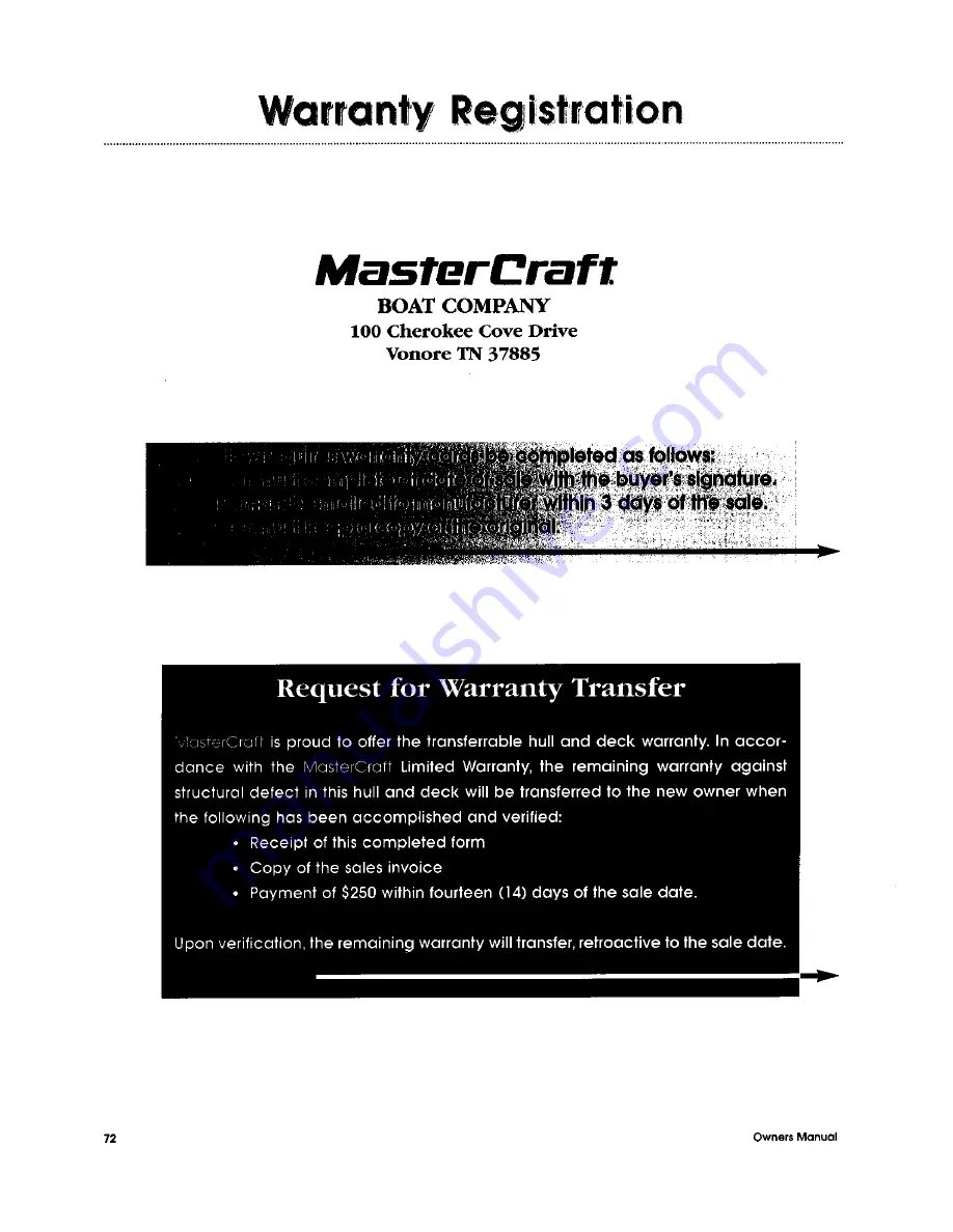 MasterCraft PowerStar 200 Owner'S Manual Download Page 74