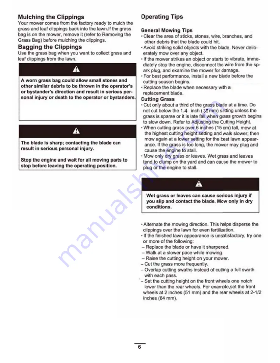 MasterCraft PU850 Owner'S Manual Download Page 7