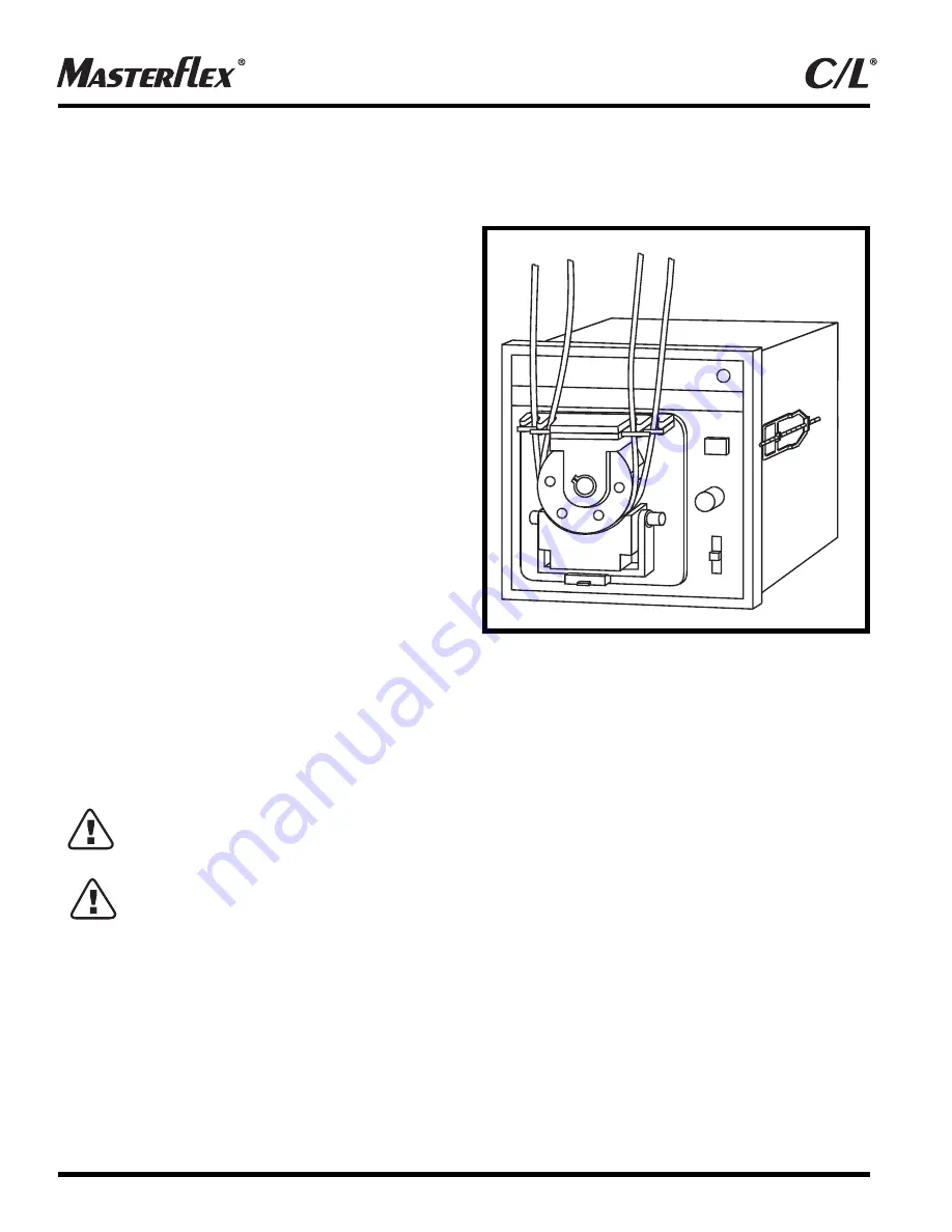 Masterflex C/L Series Operating Manual Download Page 32