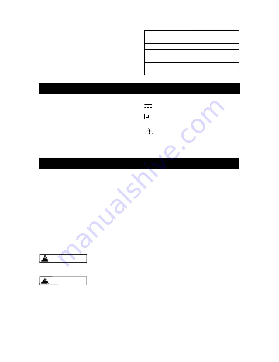 MasterForce 241-0779 Operator'S Manual Download Page 2