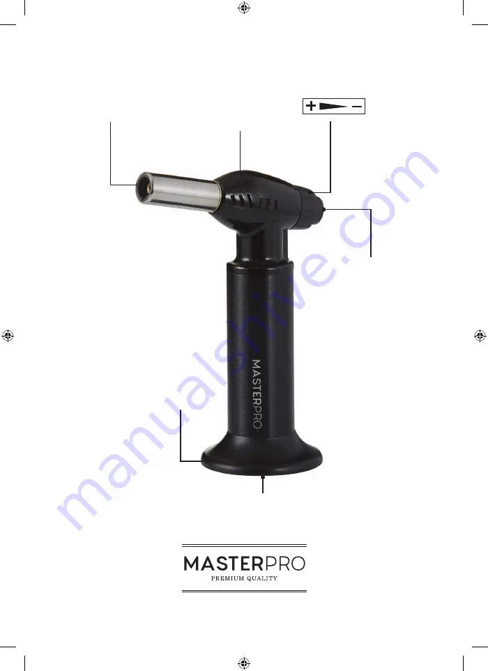 Masterpro Professional Blowtorch Manual Download Page 2