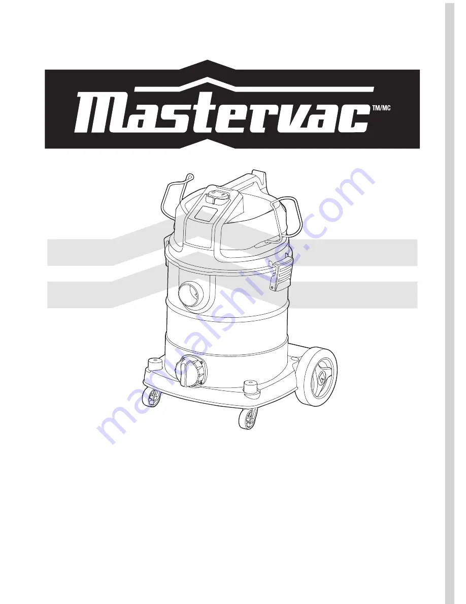 Mastervac 054-0239-6 Скачать руководство пользователя страница 1