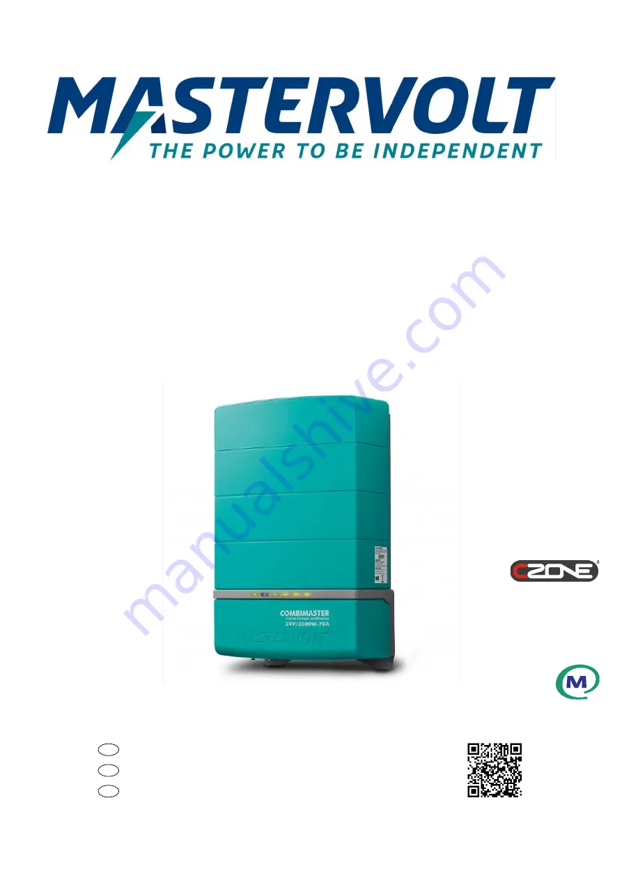 Mastervolt 12/2000-100 User And Installation Manual Download Page 1