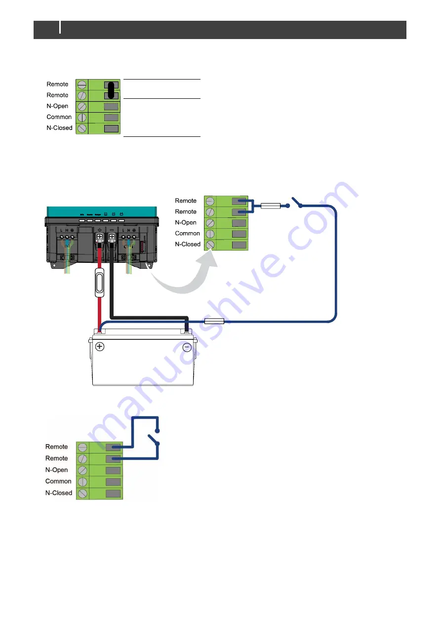 Mastervolt COMBIMASTER 12V/2000VA-60A User And Installation Manual Download Page 14