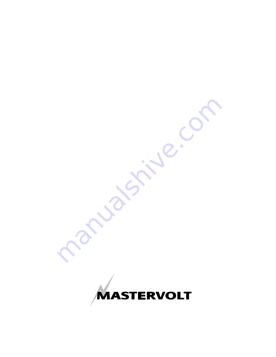 Mastervolt MasterView Easy MkII Скачать руководство пользователя страница 24