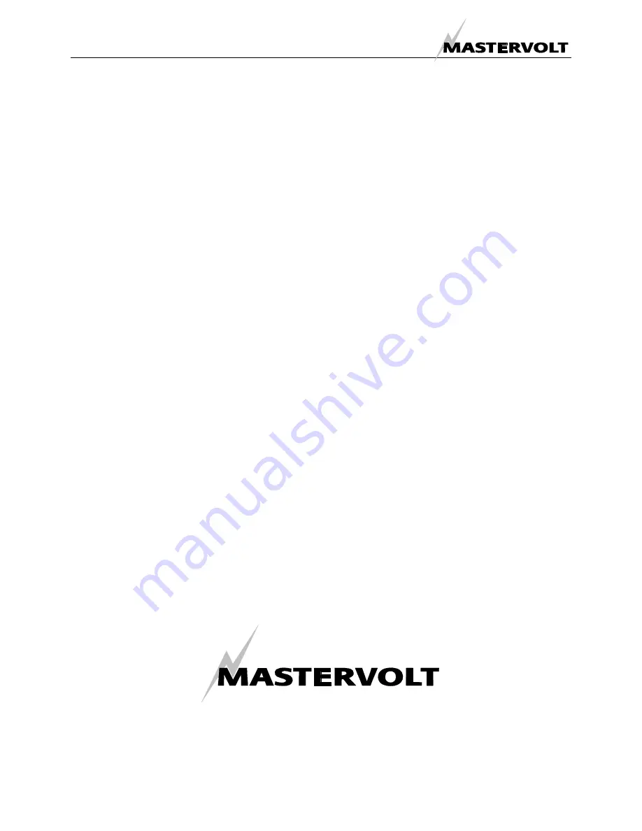 Mastervolt Whisper 3.5 User Manual Download Page 32