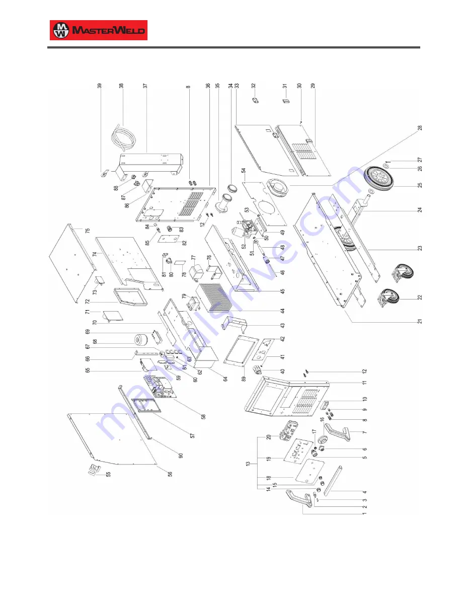 Masterweld 321 HDP Instruction Manual Download Page 22