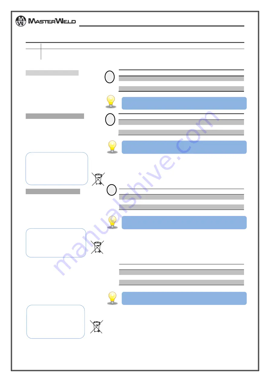 Masterweld MW1901 Instruction Manual Download Page 29